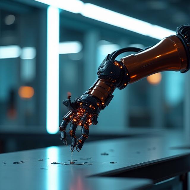 ChromaBot Innovationsの先進的なロボットアーム